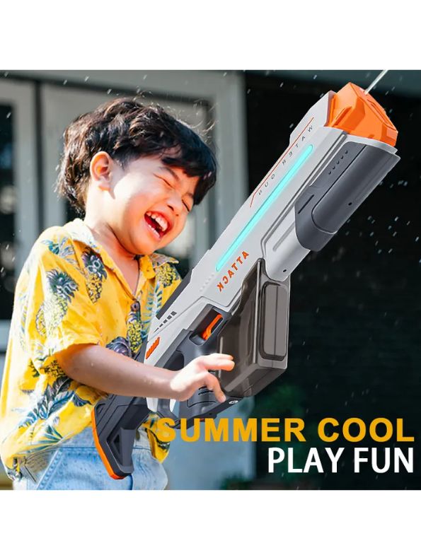 HydroBlaze X1000 High-Pressure Electric Water Gun | LED Lights