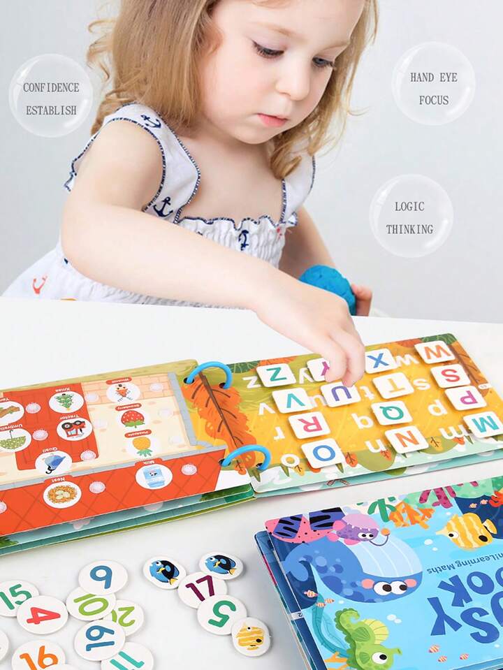 Interactive Busy Book ā Early Learning Fun for Kids