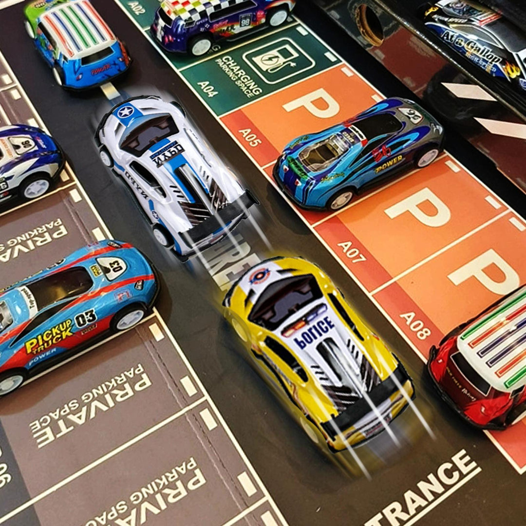 48-Piece Deluxe Alloy Toy Car Set – Large Luxury Gift Box