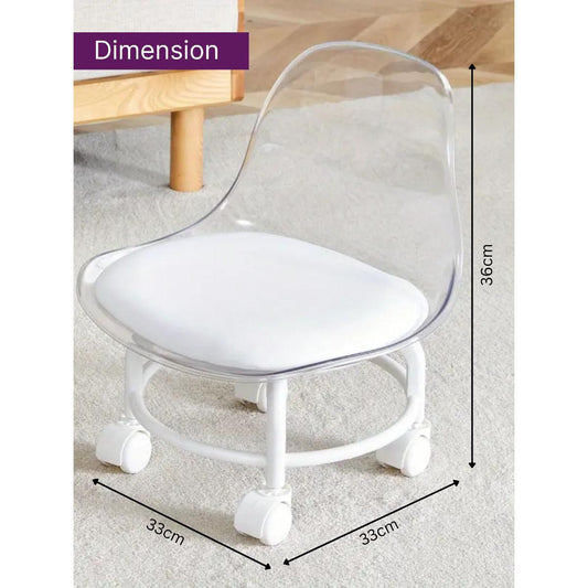Transparent Heavy-Duty Kids Chair – Modern & Durable