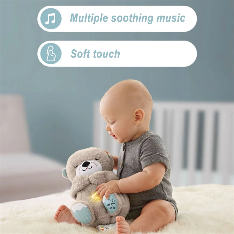 Breathing Bear Electric Soft Toy – Soothing Plush for Kids