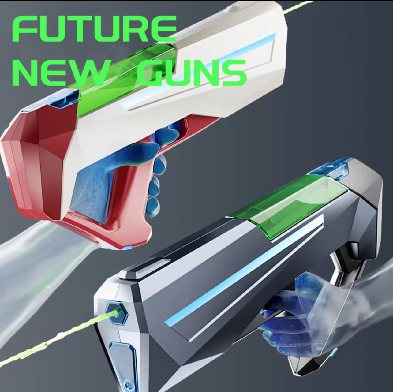 HydroBlaze X1000 High-Pressure Electric Water Gun | LED Lights