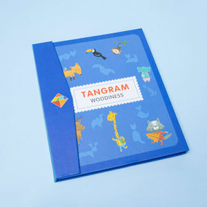 Magnetic Tangram Puzzle Game with Activity Book