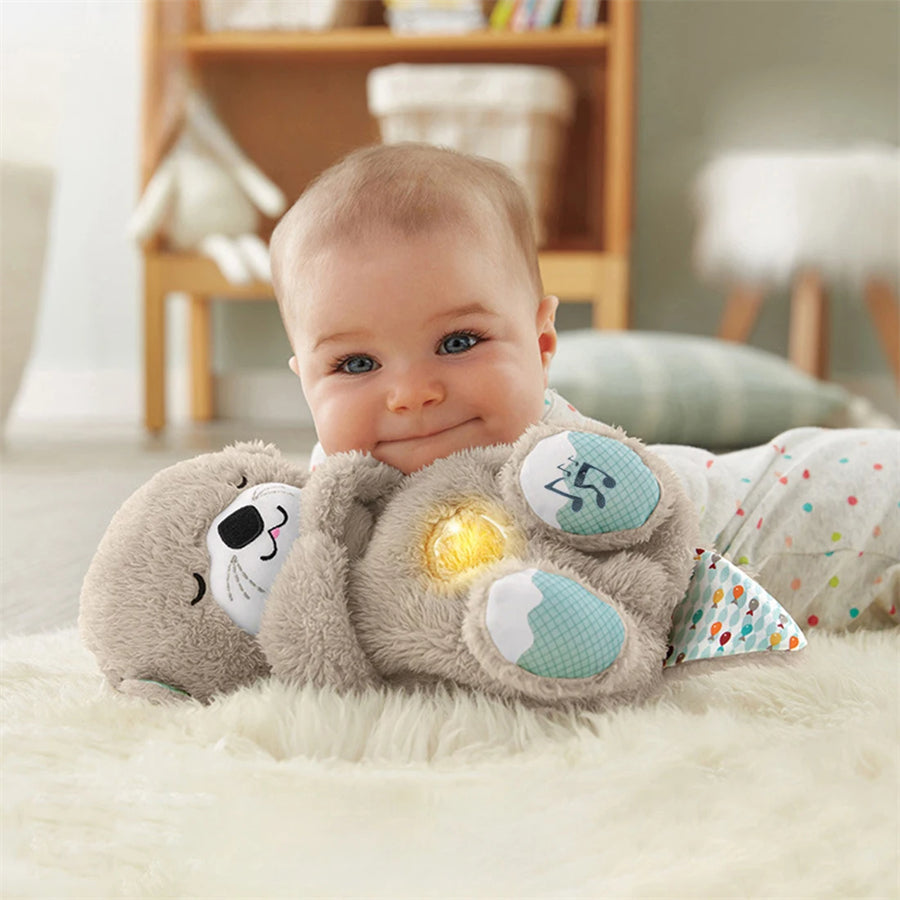 Breathing Bear Electric Soft Toy – Soothing Plush for Kids