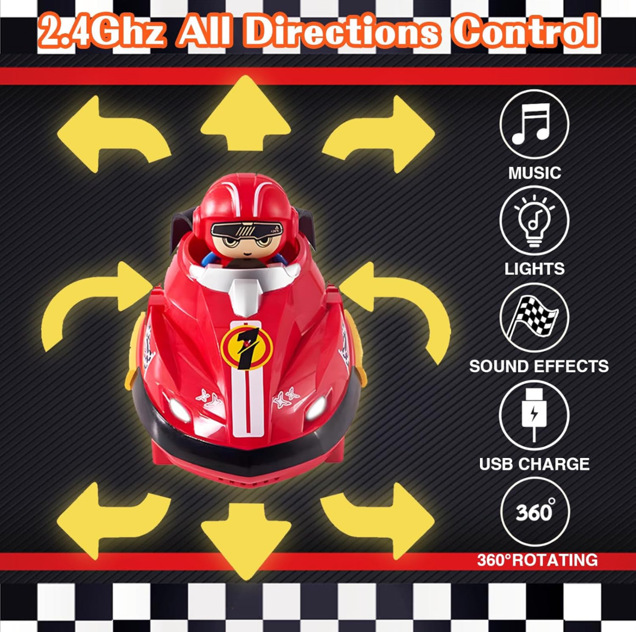 RC Bumper Car Battle Set