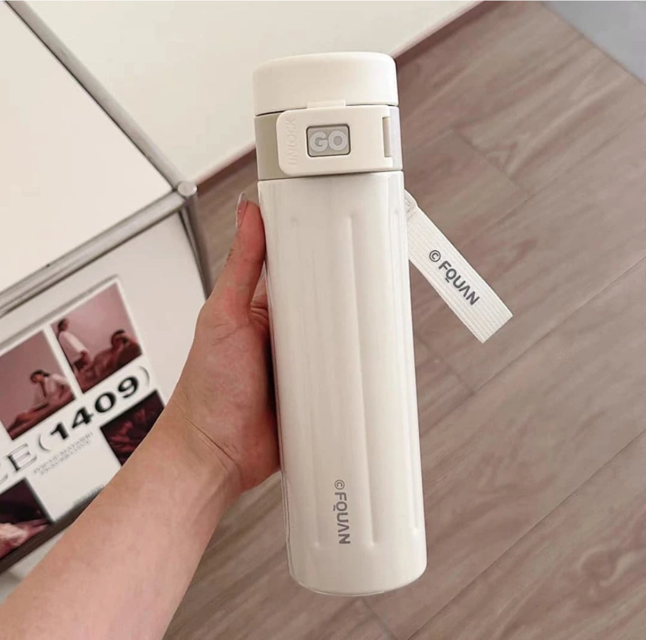 500ml Stainless Steel Vacuum Flask – Stylish & Insulated