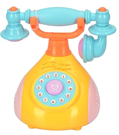 Retro Musical Telephone Toy for Kids – Multi-Sound Educational Toy