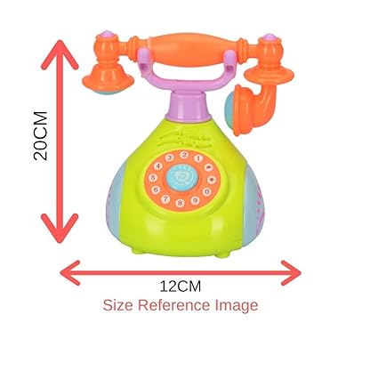 Retro Musical Telephone Toy for Kids – Multi-Sound Educational Toy