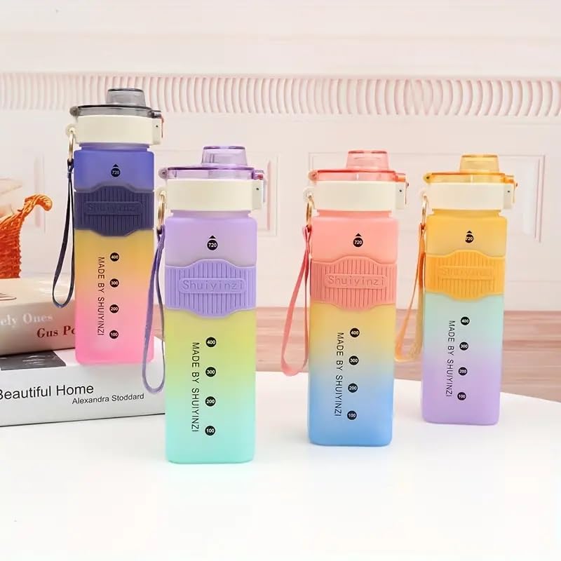 Square Water Bottle Fitness Gym