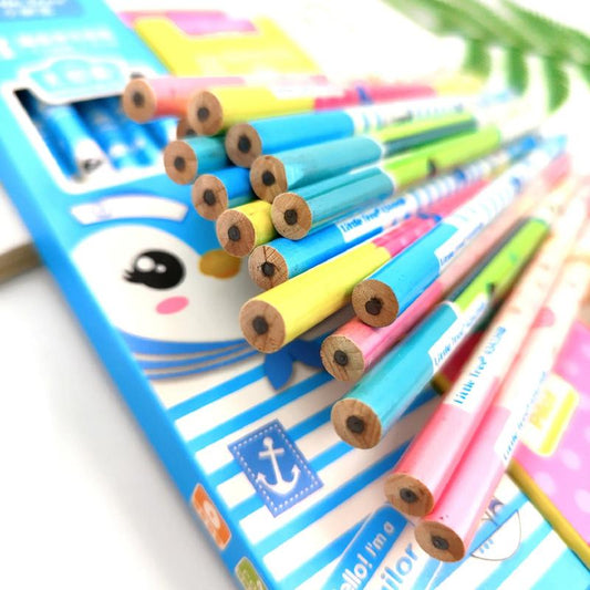 Animal Pencil Set for Kids – 12 Cute & Colorful Pencils