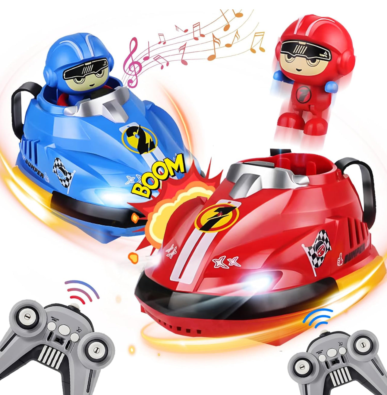 RC Bumper Car Battle Set