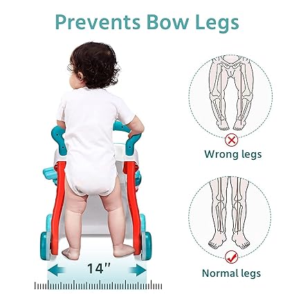 2-in-1 Musical Baby Walker & Learning Activity Center