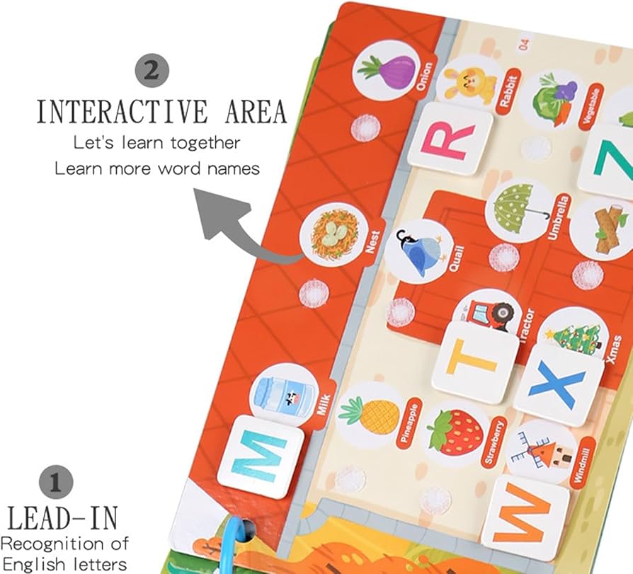 Interactive Busy Book ā Early Learning Fun for Kids