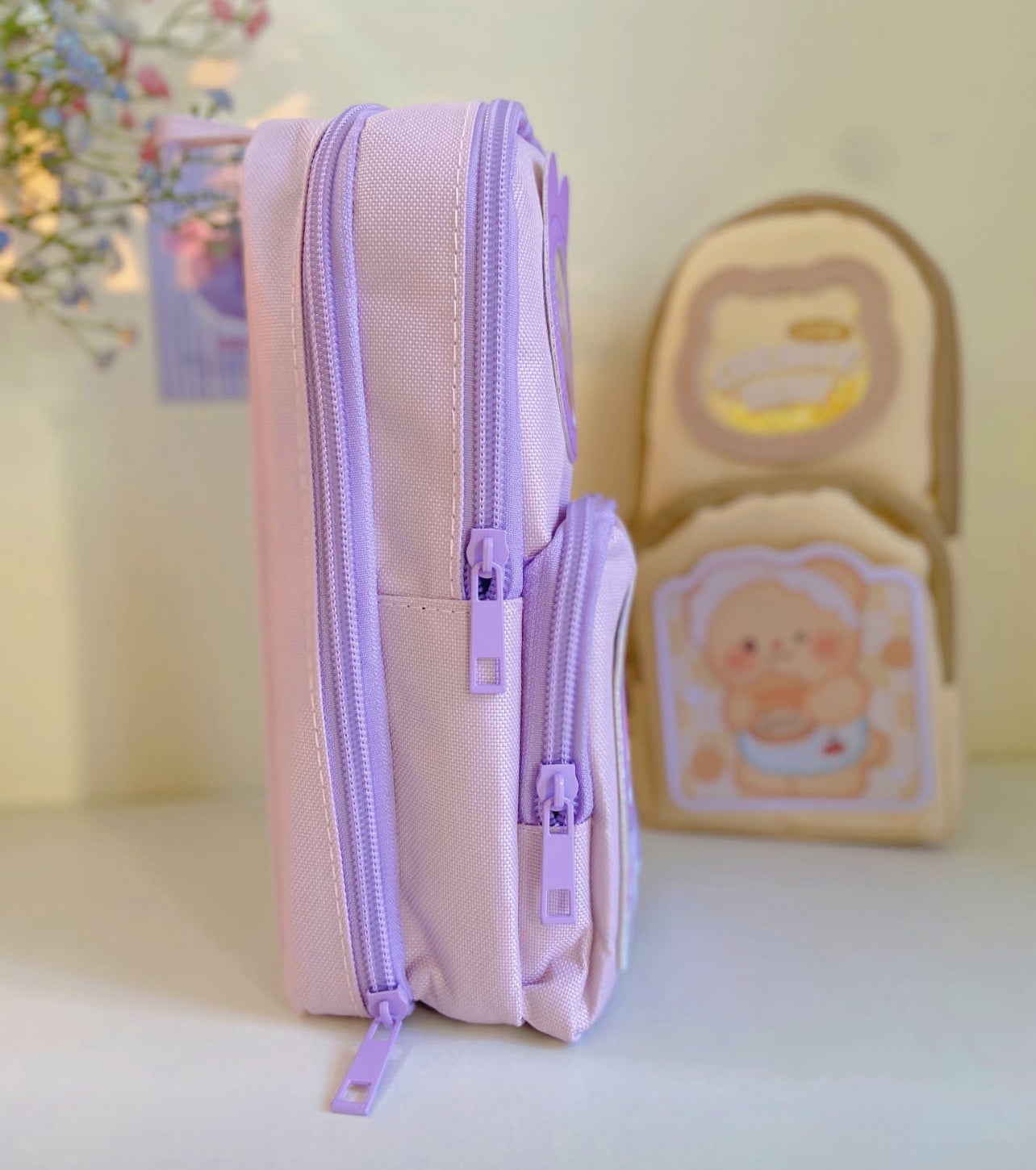 3-Layer Pencil Pouch for Kids – Large Capacity & Cute Design