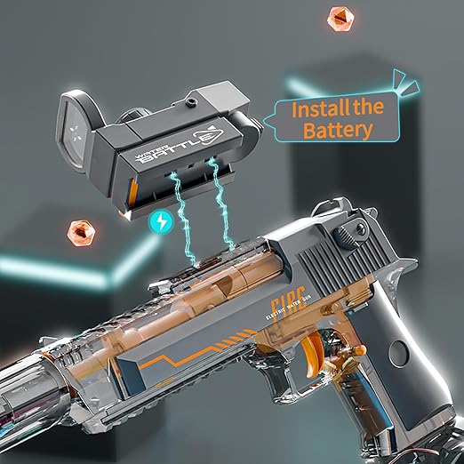 ThunderStrike - Desert Eagle Electric Water Gun - 32ft