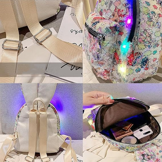 Little princess backpack With LED Lights