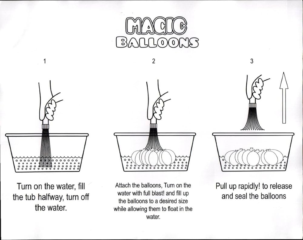 Magic Water Baloon - 111 balloons