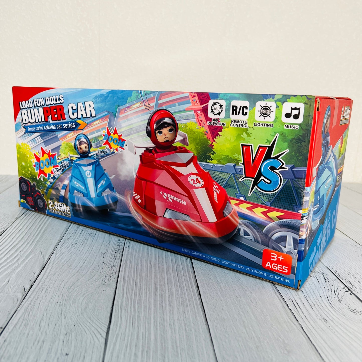 RC Bumper Car Battle Set