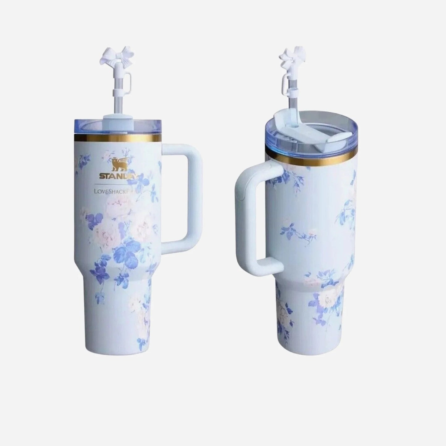 Stanley x LoveShackFancy 40oz Floral Quencher Tumbler – Limited Edition