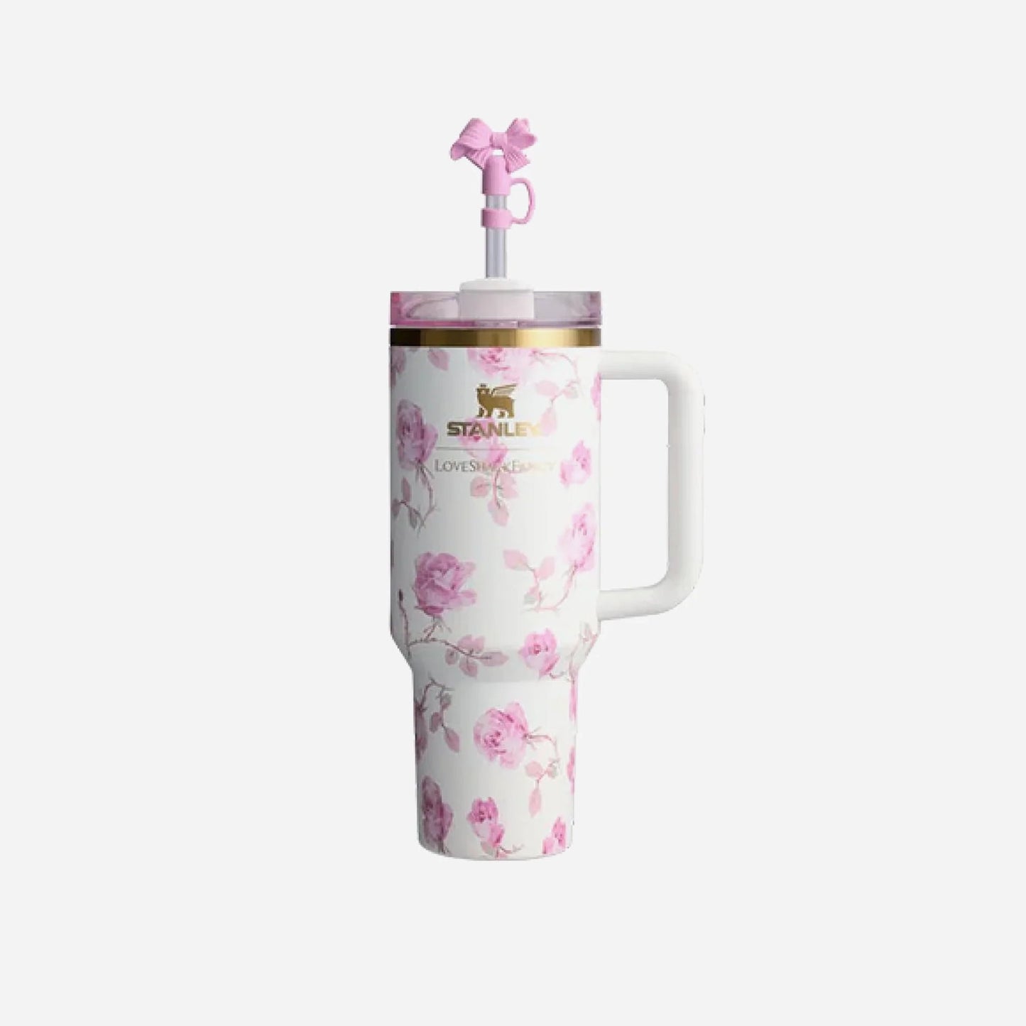 Stanley x LoveShackFancy 40oz Floral Quencher Tumbler – Limited Edition