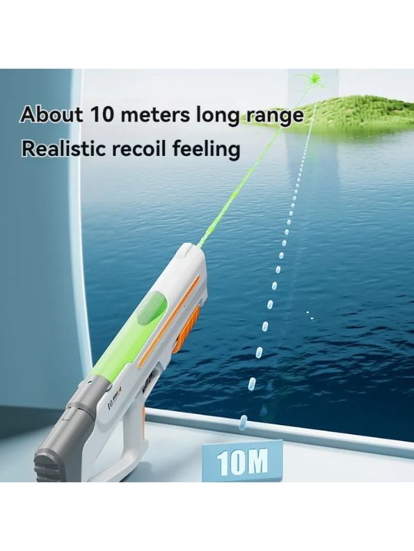 HydroBlaze X1000 High-Pressure Electric Water Gun | LED Lights