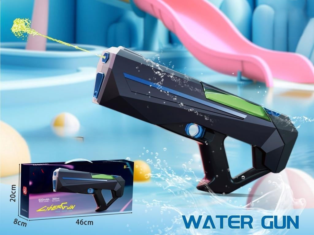 HydroBlaze X1000 High-Pressure Electric Water Gun | LED Lights