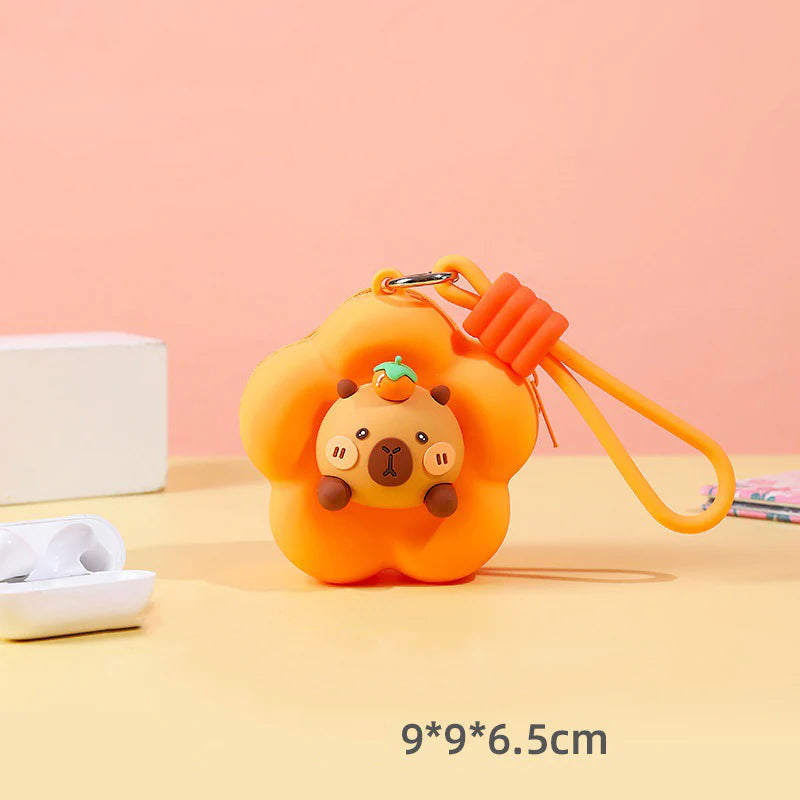 Silicone Flower Coin Pouch – Mini & Cute for Kids
