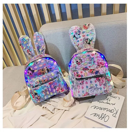 Little princess backpack With LED Lights