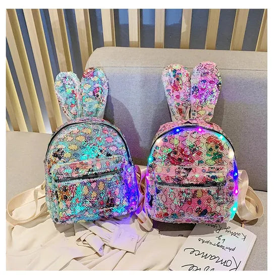 Little princess backpack With LED Lights