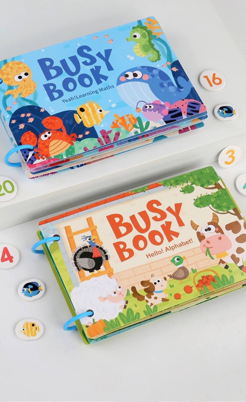 Interactive Busy Book ā Early Learning Fun for Kids
