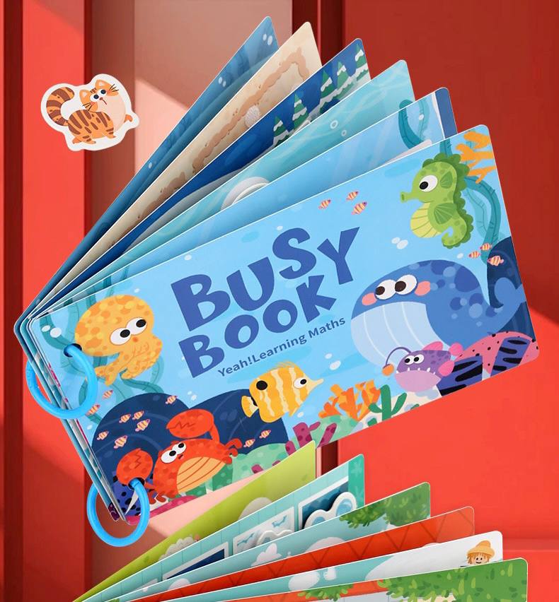 Interactive Busy Book ā Early Learning Fun for Kids