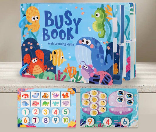 Interactive Busy Book – Early Learning Fun for Kids