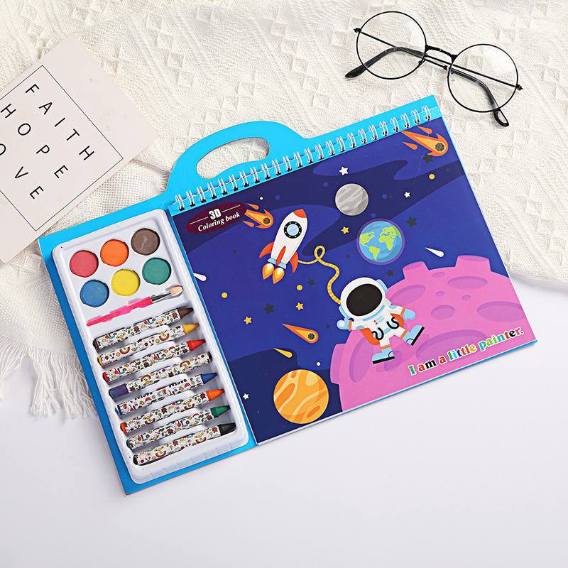 Creative Kids Coloring & Painting Set