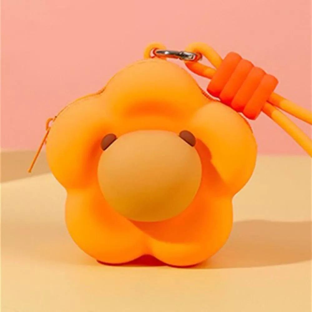 Silicone Flower Coin Pouch – Mini & Cute for Kids
