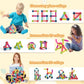 84-Piece Magnetic Building Sticks & Balls Set – STEM Construction Toy for Kids