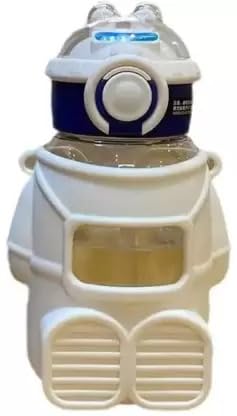 Space design Astronaut shaped Cute Kawaii Water Bottle with Straw