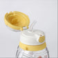 Plastic Bear Shapes Water Bottle With Big Handle 800 Ml