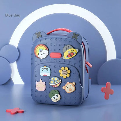 Luxury EVA Kids Backpack with DIY Brooches