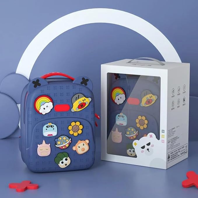 Luxury EVA Kids Backpack with DIY Brooches