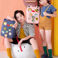 Luxury EVA Kids Backpack with DIY Brooches