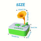 Kids' Vintage Bluetooth Speaker – Phonograph-Style Wireless Music Player with Light & Sound