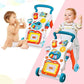 2-in-1 Musical Baby Walker & Learning Activity Center