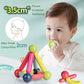 84-Piece Magnetic Building Sticks & Balls Set – STEM Construction Toy for Kids