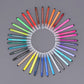 48-Color Dual Tip Sketch Markers Set – Brush & Fine Tip Art Pens for Kids, Students & Artists