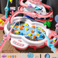 Musical Magnetic Fishing Game with Track Slide – Interactive Educational Toy for Kids
