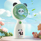 Panda USB Handheld Fan – 3 Speed Portable Cooling