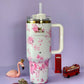 Stanley x LoveShackFancy 40oz Floral Quencher Tumbler – Limited Edition